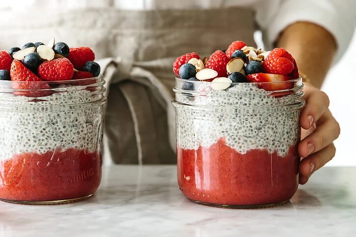 How to Make Chia Pudding - Easy Recipe | Downshiftology